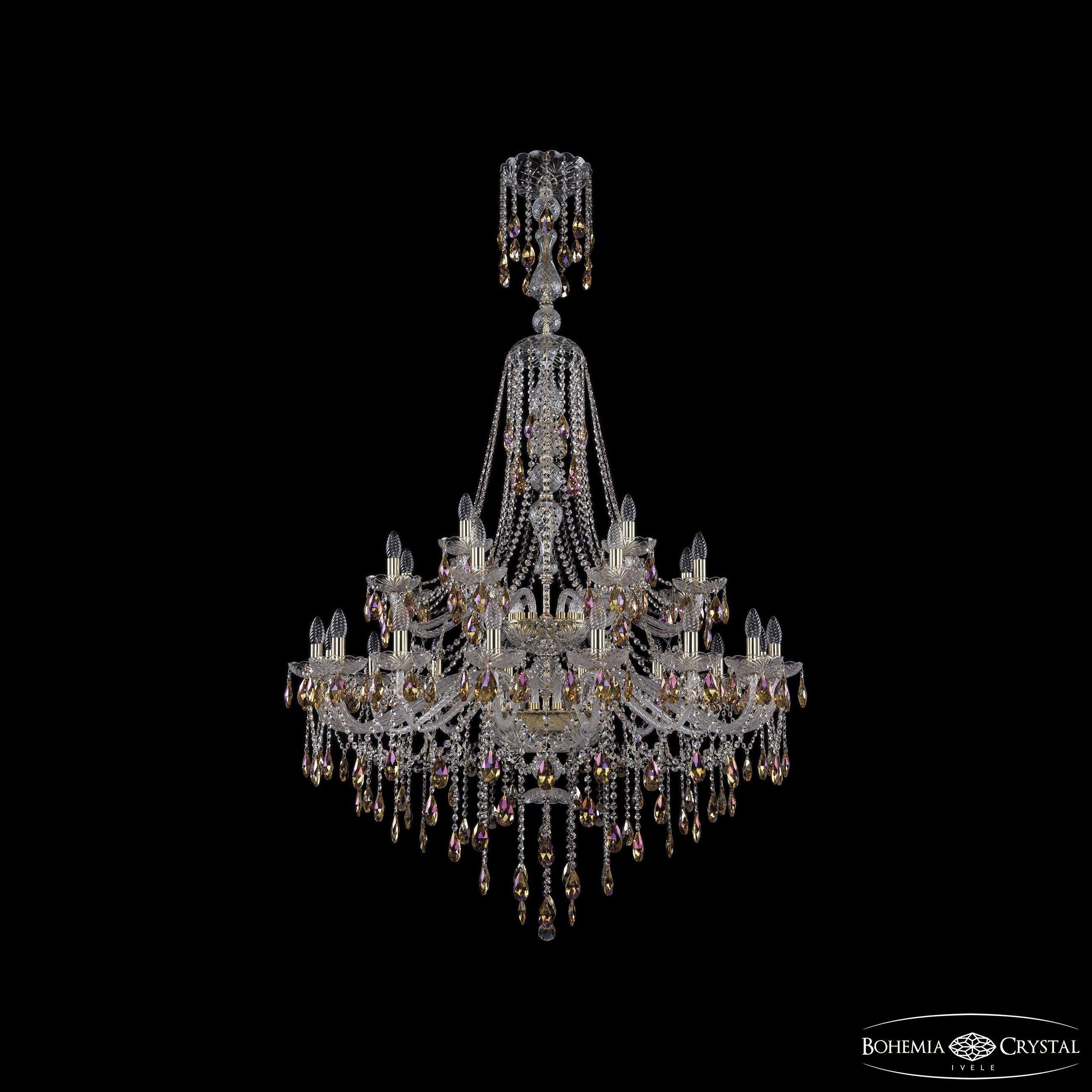 

Подвесная люстра Bohemia Ivele Crystal 1415/16+8+4/400/XL-185/2d G K777