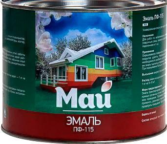 

Краска, эмаль Ярославские краски Май ПФ-115 1.9кг черный, Краска Ярославские краски Май ПФ-115 1.9кг черный