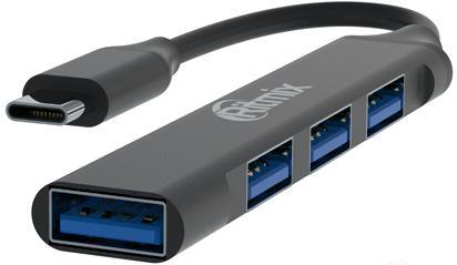 

USB Хаб RITMIX CR-4401 Metal