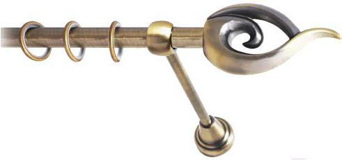 

Карниз Lm Decor Наутилус 012 1р гладкий 4м антик, Наутилус 012 1р гладкий 16мм 4.0м