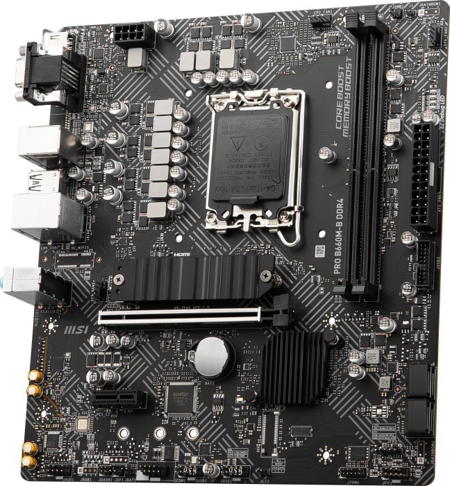 

Материнская плата MSI PRO B660M-B DDR4