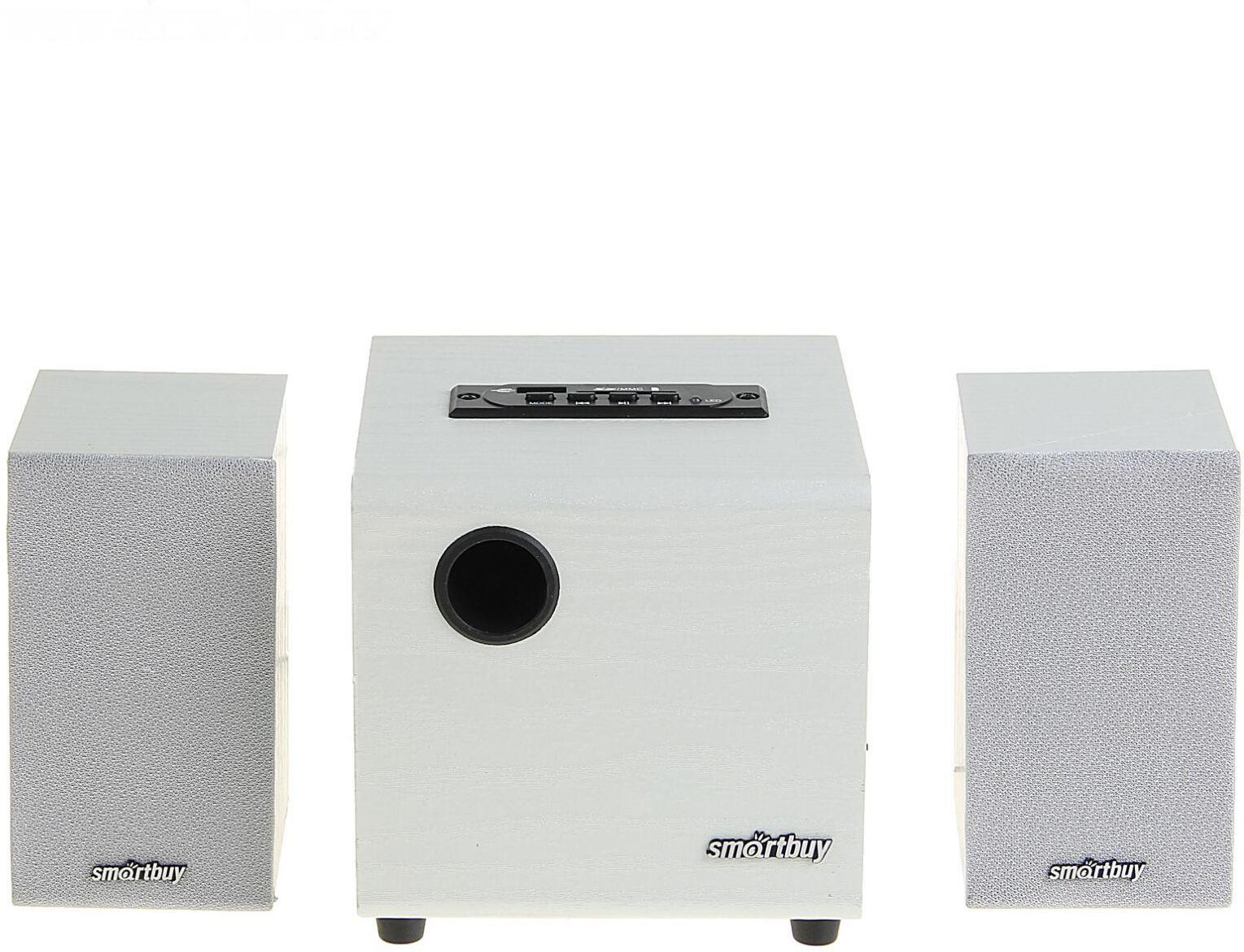 

Акустика SmartBuy Sparta (белый) SBA-210], Мультимедиа акустика SmartBuy Sparta SBA-210 White