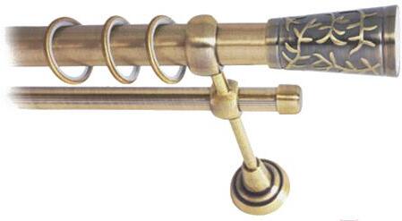 

Карниз Lm Decor Византия 066 2р гладкий 25/16мм 1.8м антик