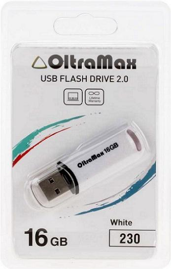 

Usb flash Oltramax 16Gb 230 White [OM-16GB-230-White], 16Gb 230
