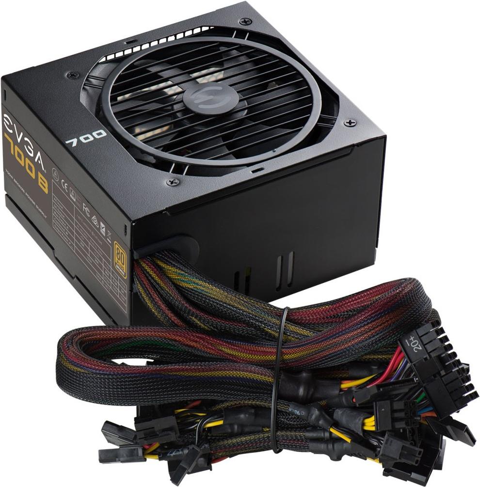 

Блок питания EVGA W1 700W 80Plus [100-W1-0700-K2], W1 700W 80Plus