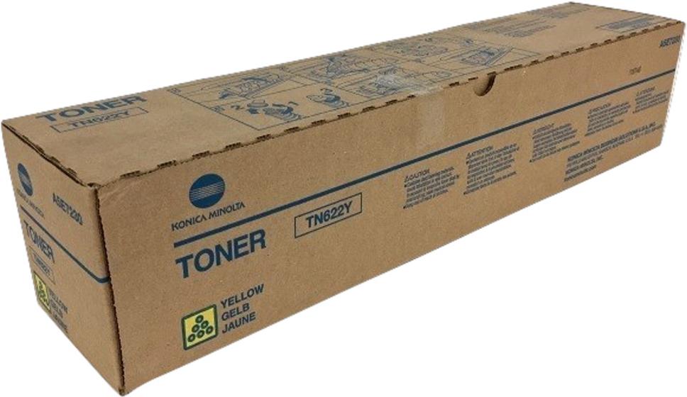 

Тонер Konica Minolta AccurioPress C6085/C6100 TN-622Y желтый [A5E7251], AccurioPress C6085/C6100 TN-622Y