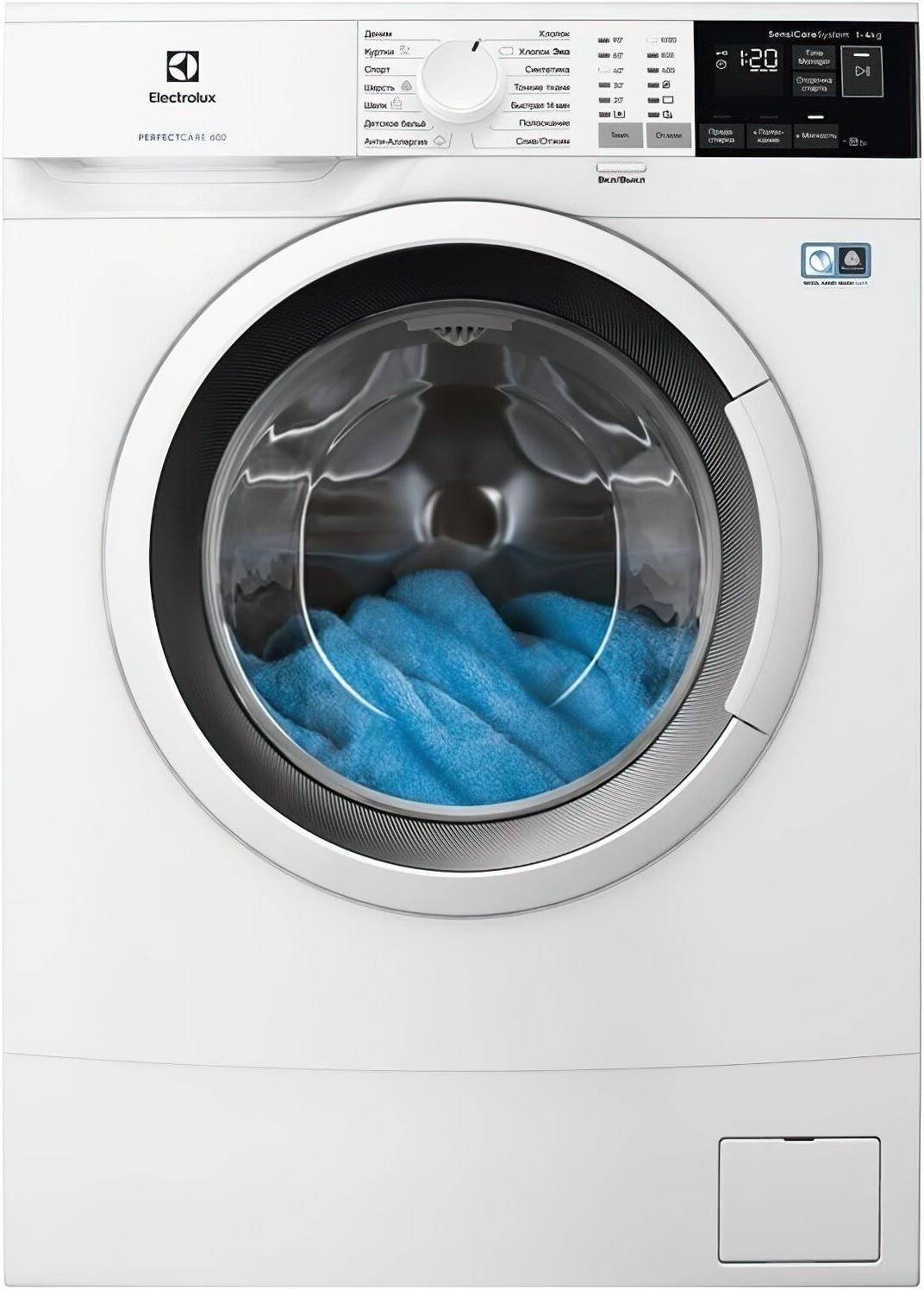 

Стиральная машина Electrolux PerfectCare 600 EW6S4R04W, EW6S4R04W