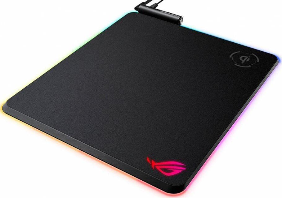 

Коврик для мыши ASUS ROG Balteus Qi RGB черный [90MP0120-B0UA00], ROG Balteus Qi RGB
