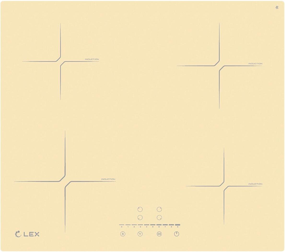 

Варочная панель LEX EVI 640-2 IV слоновая кость [CHYO000203], Варочная панель LEX EVI 640-2 IV CHYO000203 слоновая кость