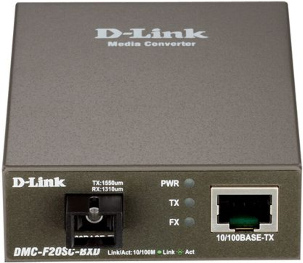 

Медиаконвертер D-Link DMC-F20SC-BXD/B1A