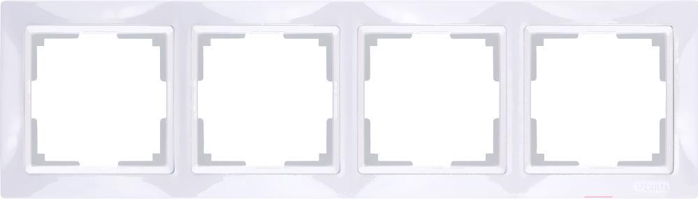 

Рамка для выключателя и розетки Werkel Snabb 4 поста WL03-Frame-04-ivory белый [a036628], Snabb 4 поста WL03-Frame-04-ivory