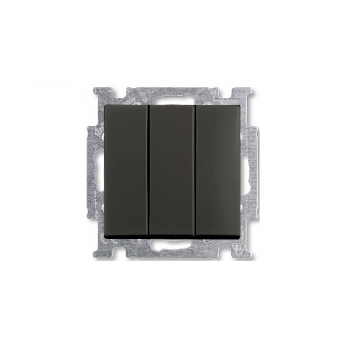 

Выключатель ABB Basic 55 1012-0-2173 шато-черный, Basic 55 1012-0-2173