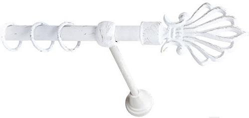 

Карниз Lm Decor Веер 006 1р гладкий 2м белое золото, Веер 006 1р гладкий 16мм 2.0м