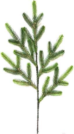 

Новогоднее украшение GreenDeco Ветка Лоренца зеленый [Н039-5], Новогоднее украшение GreenDeco Ветка Лоренца Н039-5 зеленый