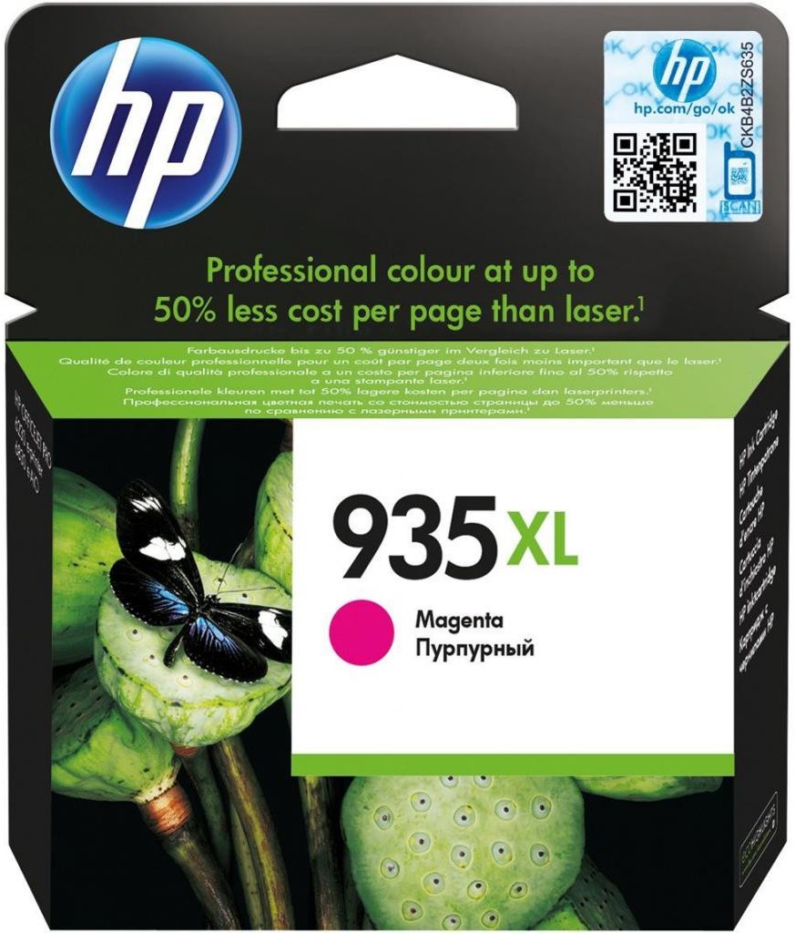 

Картридж для принтера HP 935XL (C2P25AE), Картридж HP 935XL пурпурный (C2P25AE)