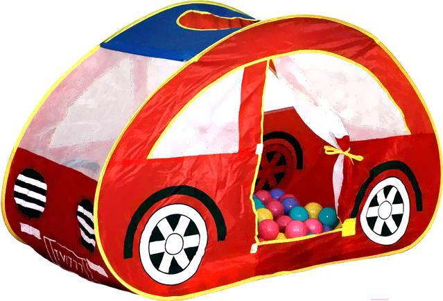 

Игровой домик Ching Ching CBH-07A машина+100 шариков, Игровая палатка Ching Ching Машина CBH-07A+100 шариков