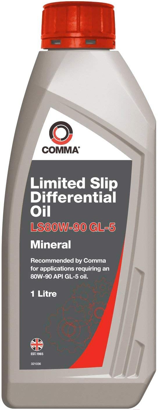 

Трансмиссионное масло Comma LS GEAR OIL 80W90 1л (LS80W901L)