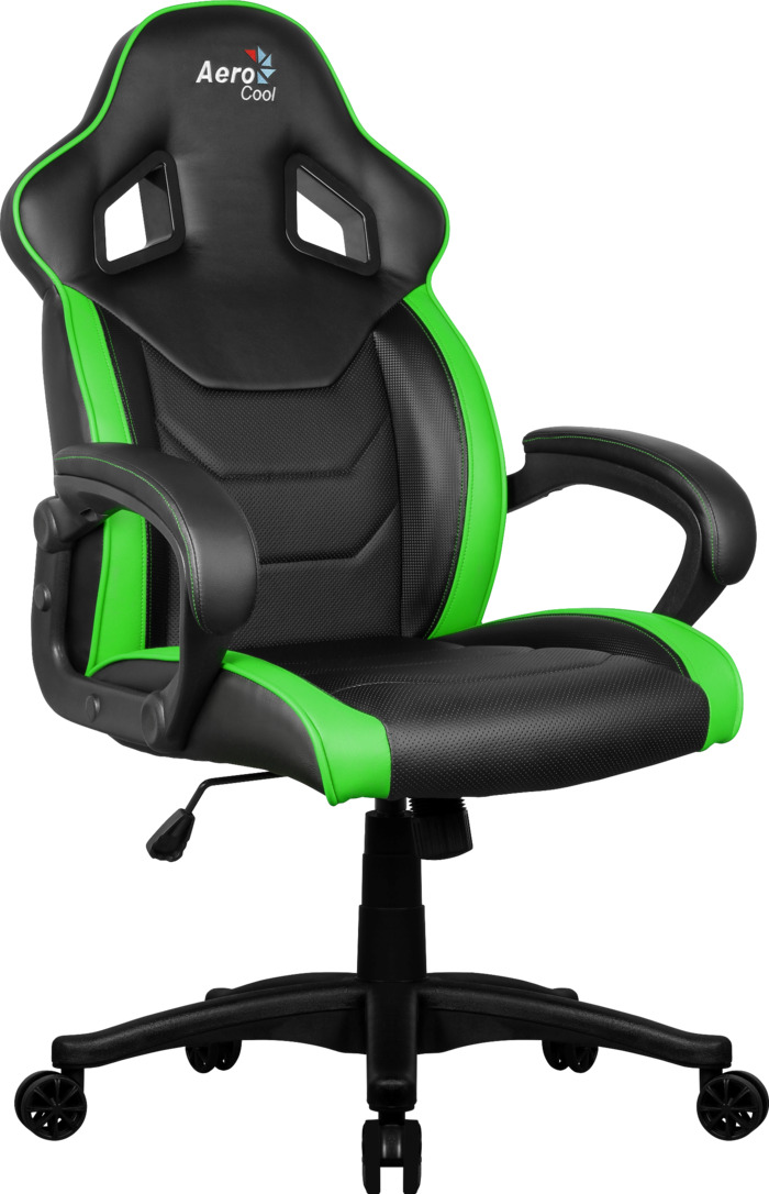 

Офисное кресло AeroCool AC60C AIR-BG черный/зеленый, AC60C AIR-BG