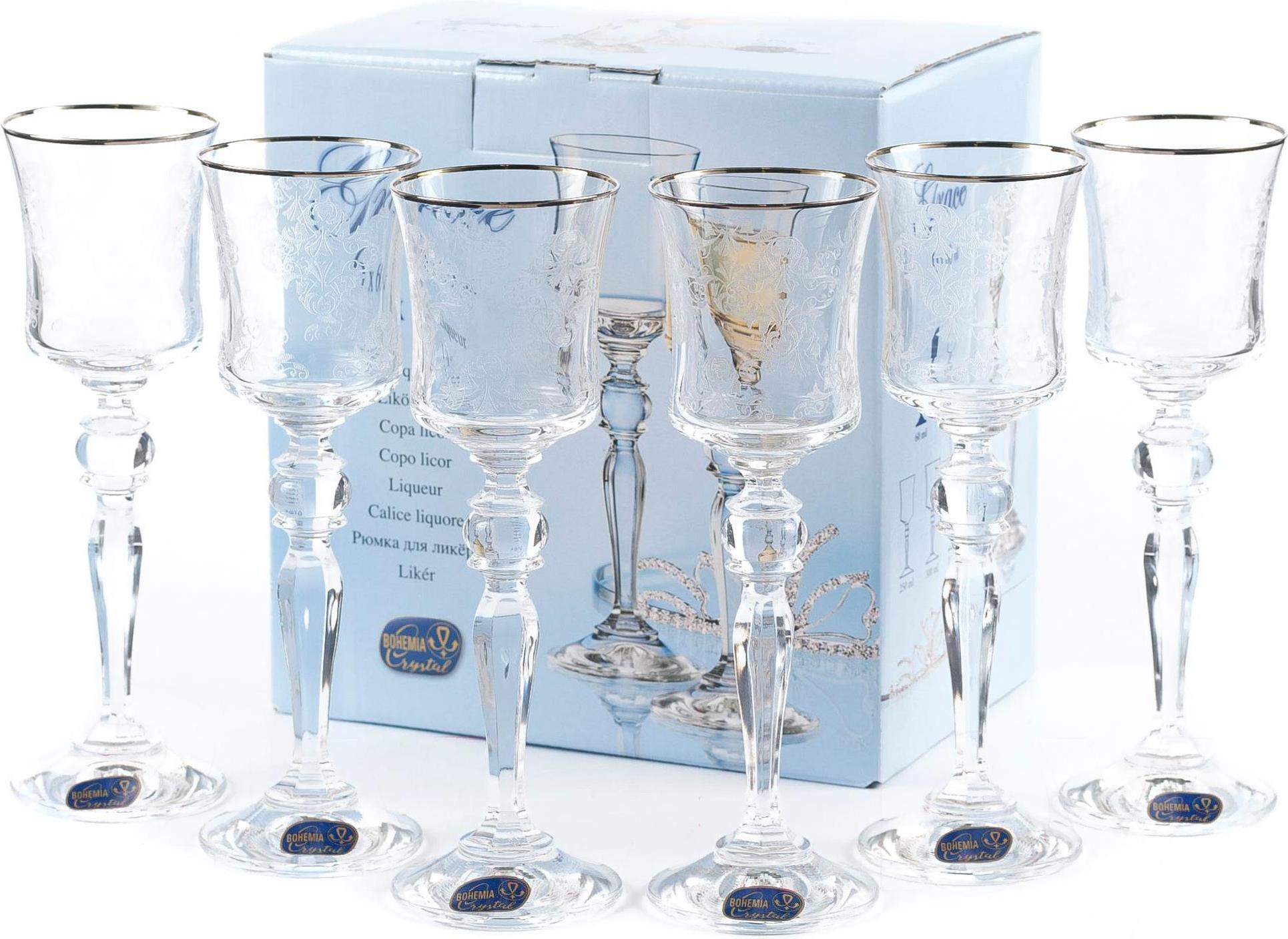 

Набор рюмок Bohemia Grace [40792/Q8982/60], Grace