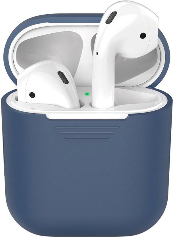 

Deppa для AirPods синий [47004], Чехлы для наушников Deppa для AirPods 47004 синий