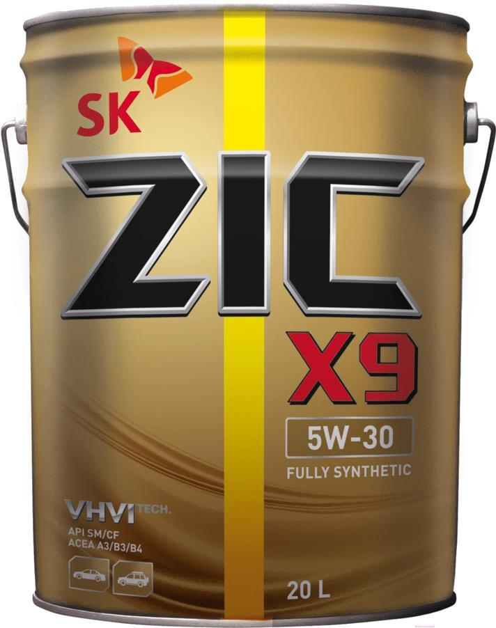 

Моторное масло ZIC X9 5W-30 20л (192614)
