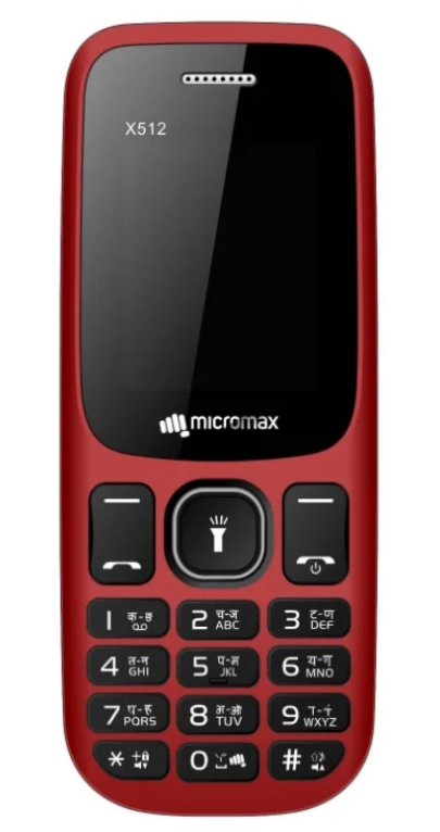 

Мобильный телефон Micromax X512 красный [MICROMAX X512 R], X512