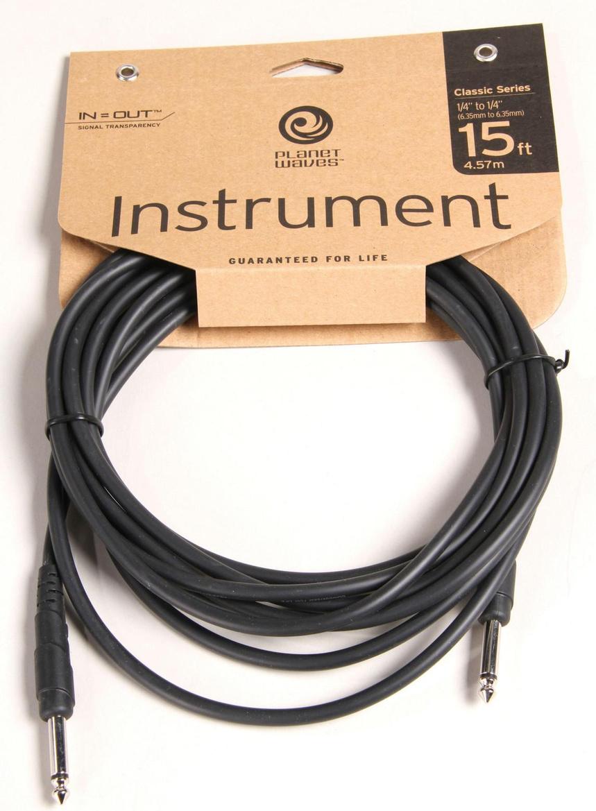 

Кабель гитарный PLANET Waves PW-CGT-15, Waves PW-CGT-15