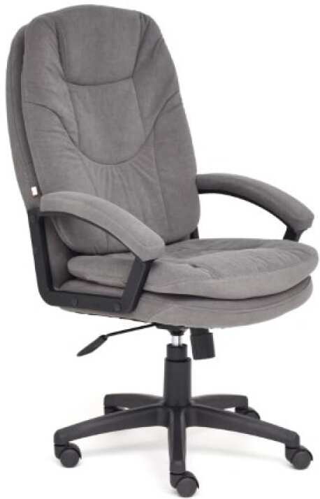 

Офисное кресло TetChair COMFORT LT флок 29 серый, Офисное кресло Tetchair COMFORT LT флок 29 серый