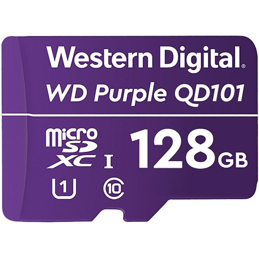 

Карта памяти WD Purple SC QD101 [WDD128G1P0C], Флеш карта microSDXC WD Purple WDD128G1P0C