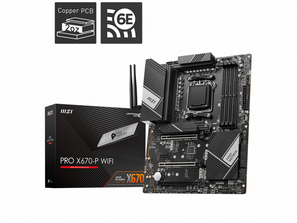 

Материнская плата MSI PRO X670-P WIFI