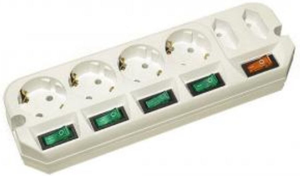 

Удлинитель Most A16 6 Sockets 1.6m White [A16-Б 1.6], Удлинитель Most A16 6 Sockets 1.6m A16-Б 1.6 White