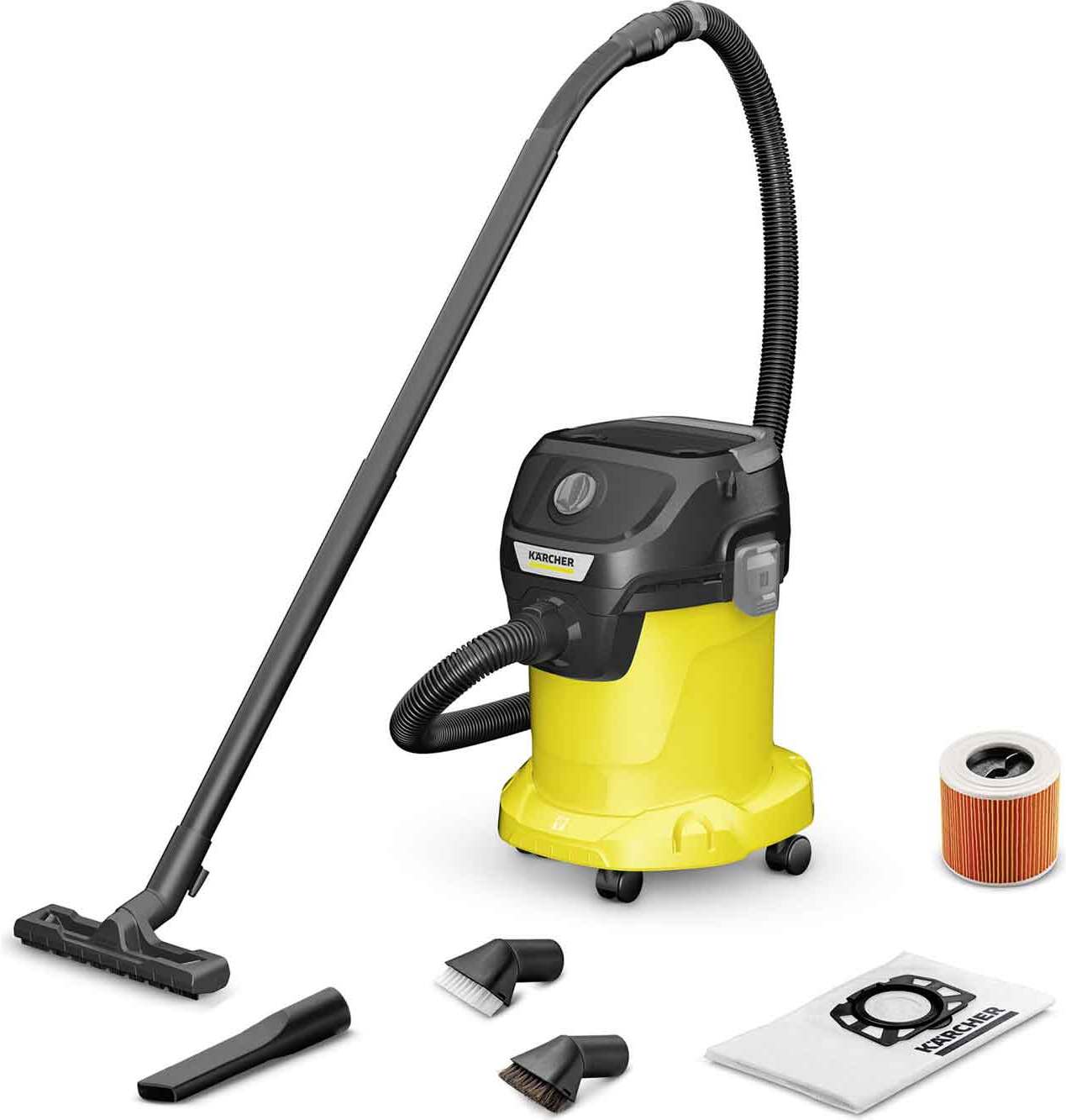 

Строительный пылесос Karcher KWD 3 V-17/4/20 (1.628-443.0)