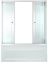 

Стеклянная шторка для ванны Triton 170x147.5 полосы, 170x147.5