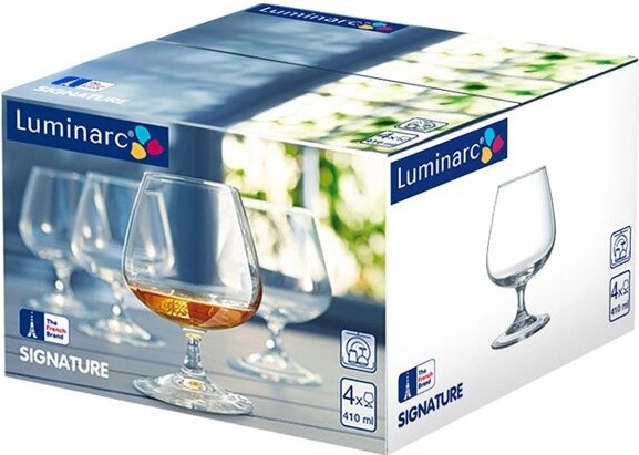 

Набор бокалов для коньяка Luminarc Сигнатюр 4 шт 410мл [J2934], Набор бокалов для коньяка Luminarc Сигнатюр 4 шт 410мл J2934