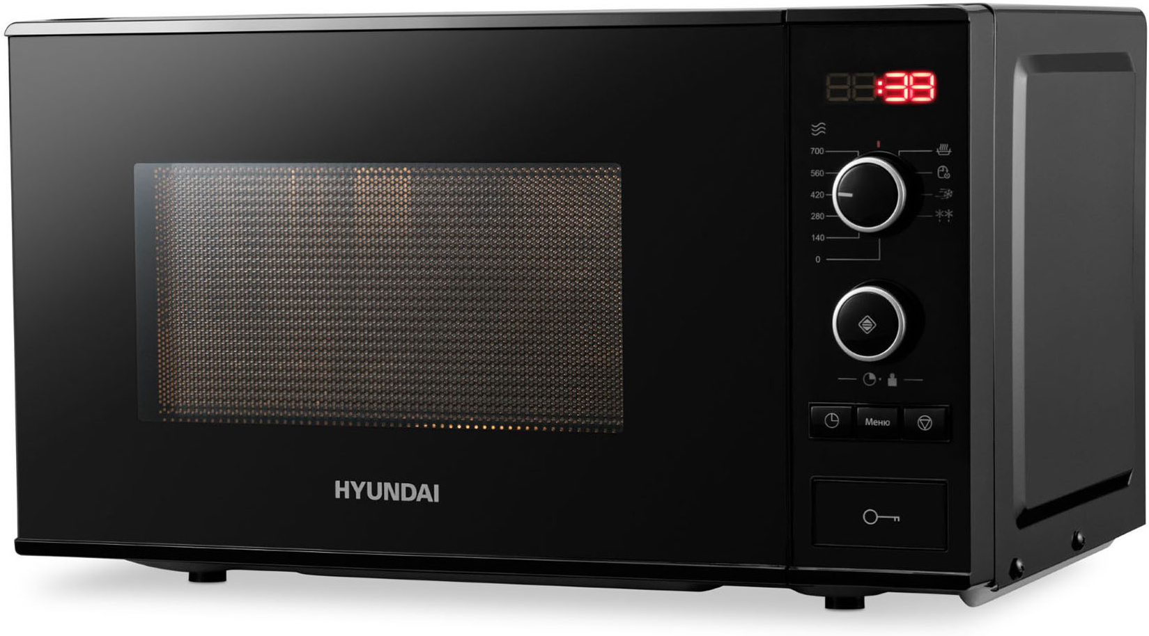 

Микроволновая печь Hyundai HYM-D3032 черный