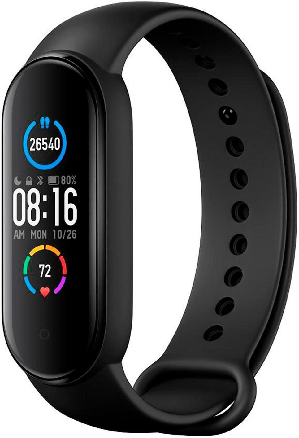 

Фитнес-браслет Xiaomi Mi Smart Band 5 (черный, русская версия)