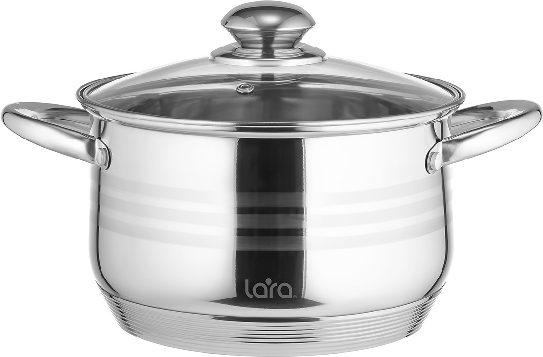 

Кастрюля Lara LR02-580 Sonata 2,1л, Кастрюля LARA LR02-580