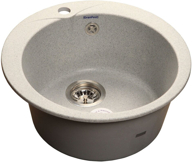 

Кухонная мойка GranFest Rondo GF-R480 серый