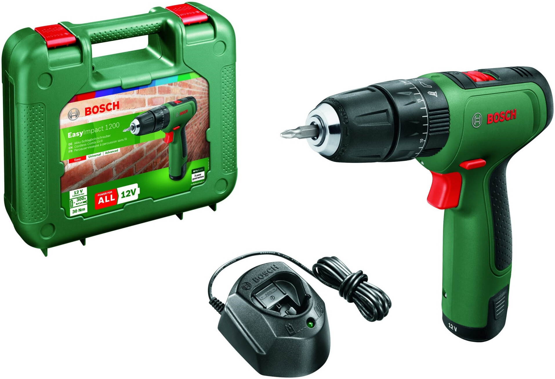 

Дрель-шуруповерт Bosch EasyImpact 1200 [0.603.9D3.104], Дрель-шуруповерт Bosch EasyImpact 1200 0.603.9D3.104