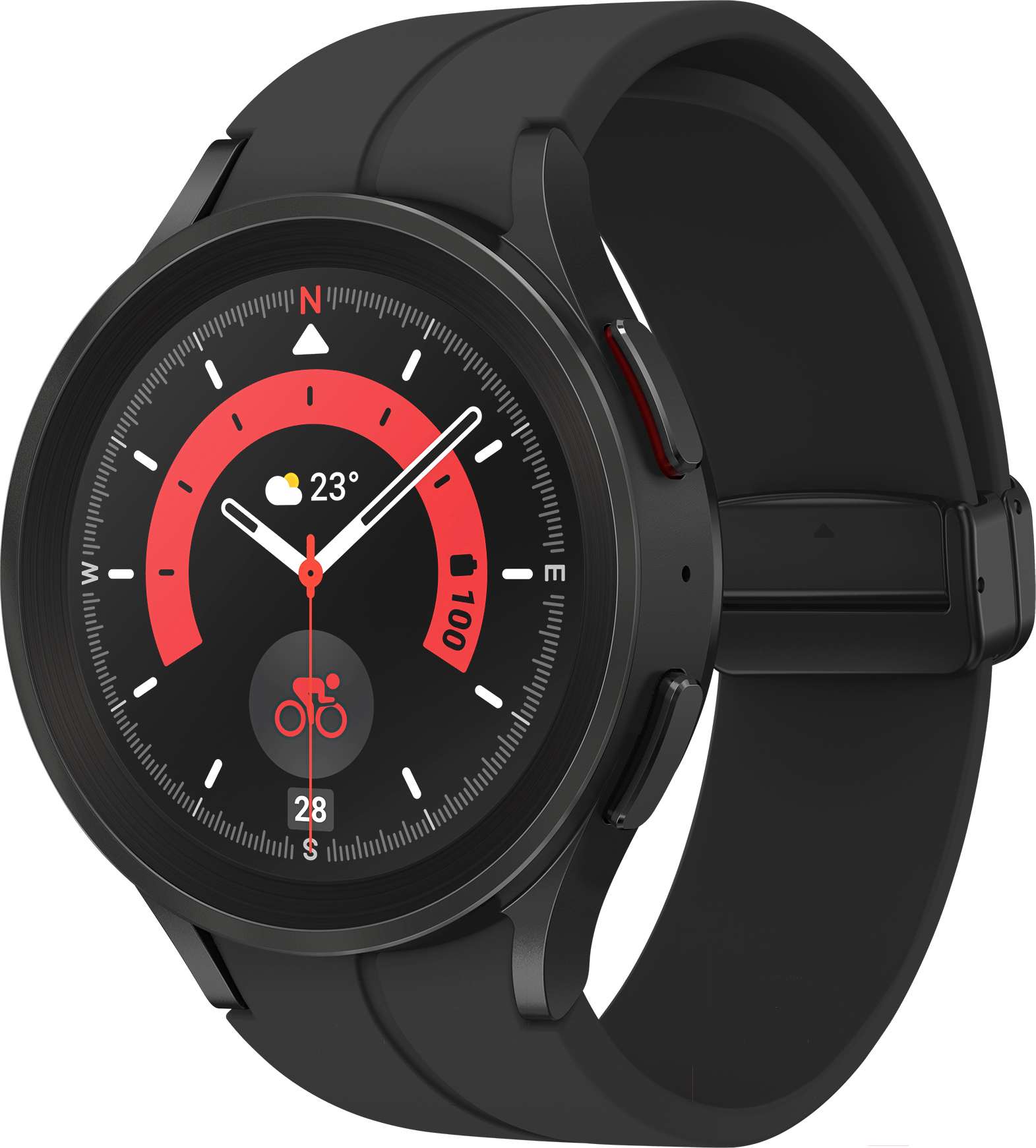 

Умные часы Samsung Galaxy Watch 5 Pro 45 mm черный (SM-R920NZKACIS)