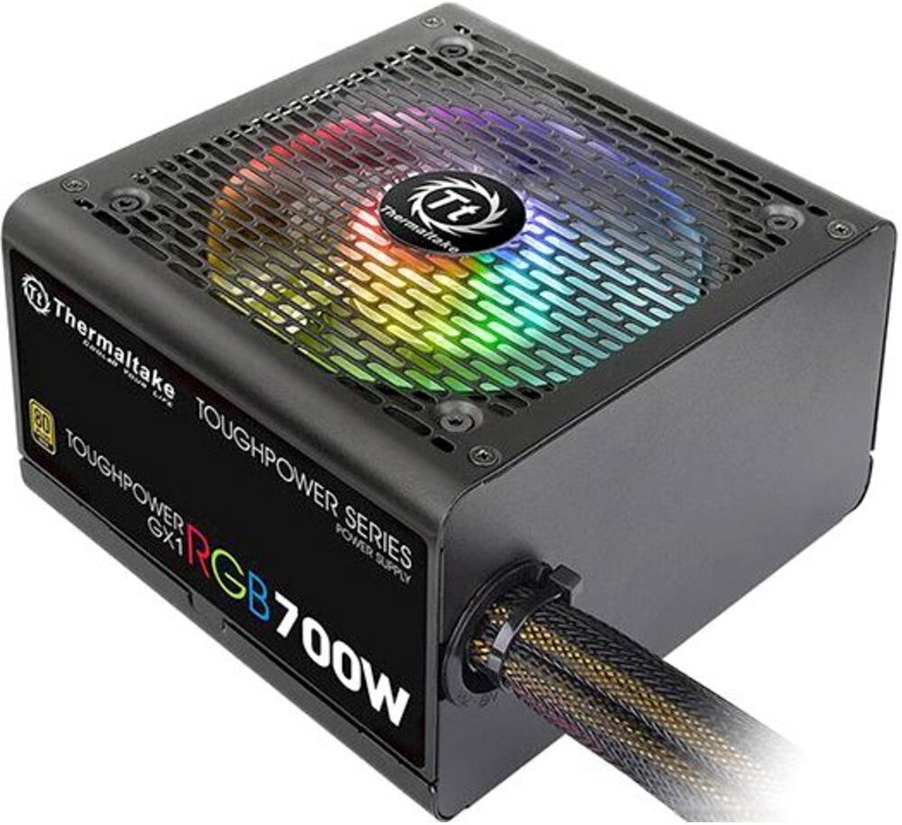 

Блок питания Thermaltake Toughpower GX1 RGB 700W [PS-TPD-0700NHFAGE-1], Блок питания для компьютеров Thermaltake Toughpower GX1 RGB 700W PS-TPD-0700NHFAGE-1
