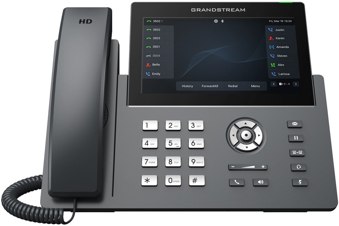 

Телефон IP Grandstream GRP2670 черный