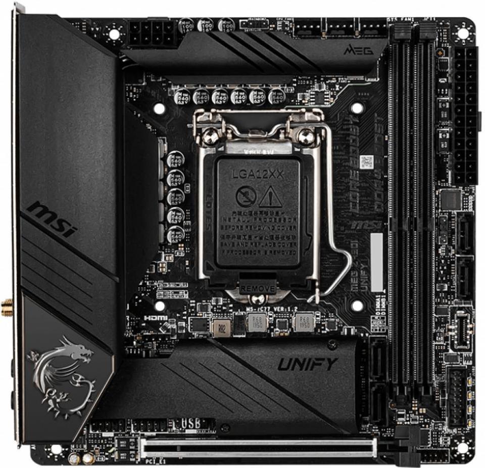 

Материнская плата MSI MEG Z490I UNIFY, MEG Z490I UNIFY