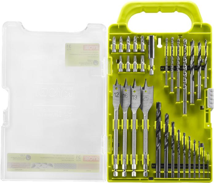 

Набор оснастки RYOBI RAKDD31 (31 предмет) [5132004663], RAKDD31 (31 предмет)