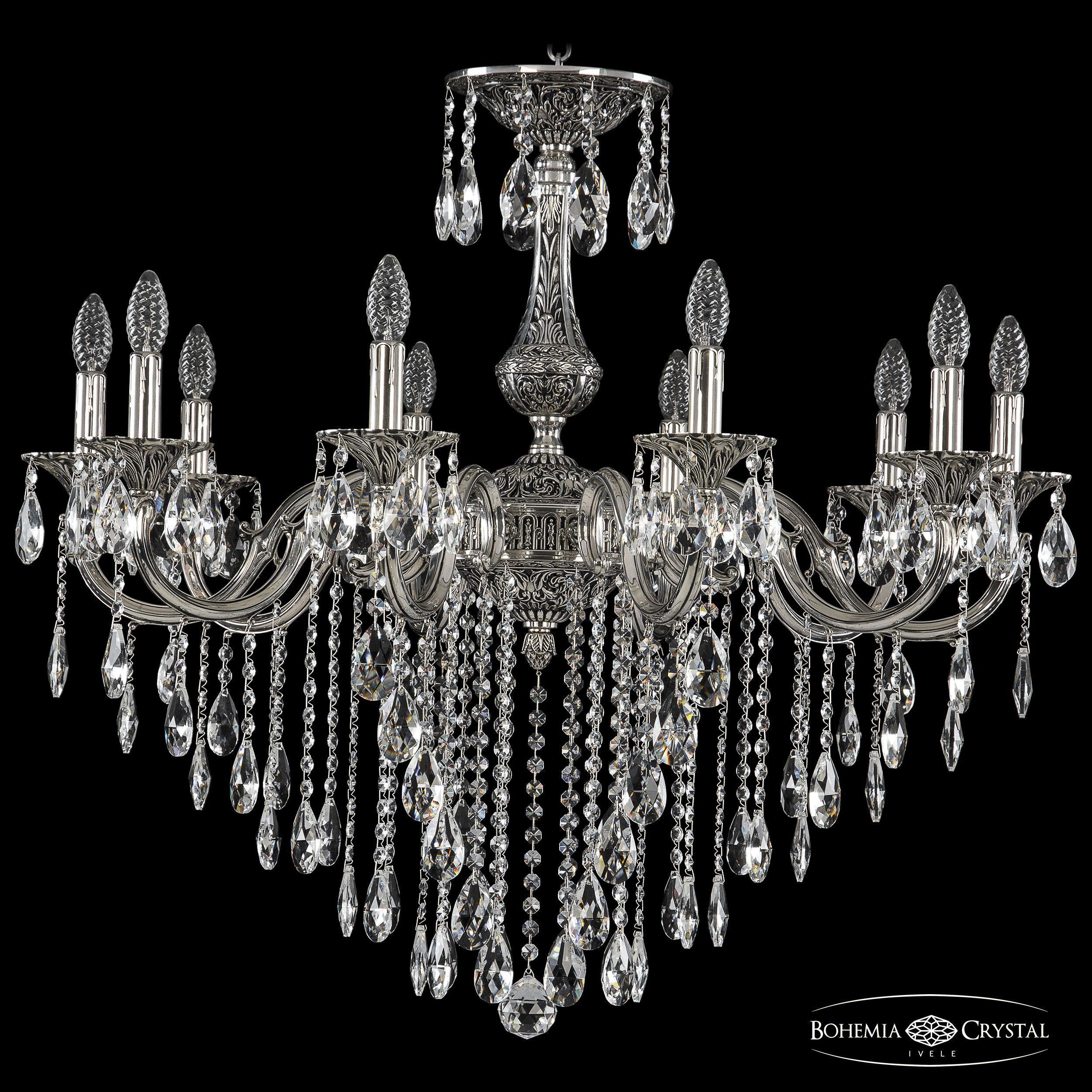 

Подвесная люстра Bohemia Ivele Crystal 72101/10/300 B NB