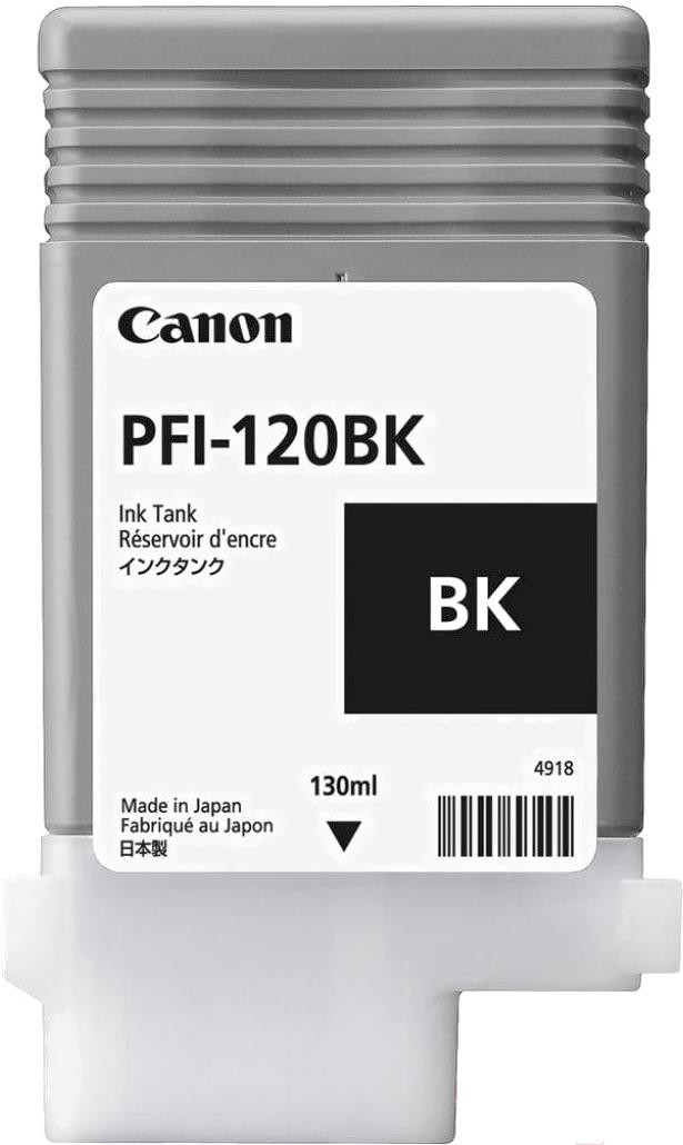 

Картридж Canon PFI 120Bk [2885C001], Картридж струйный Canon PFI-120 BK 2885C001 черный для Canon ТМ-серия