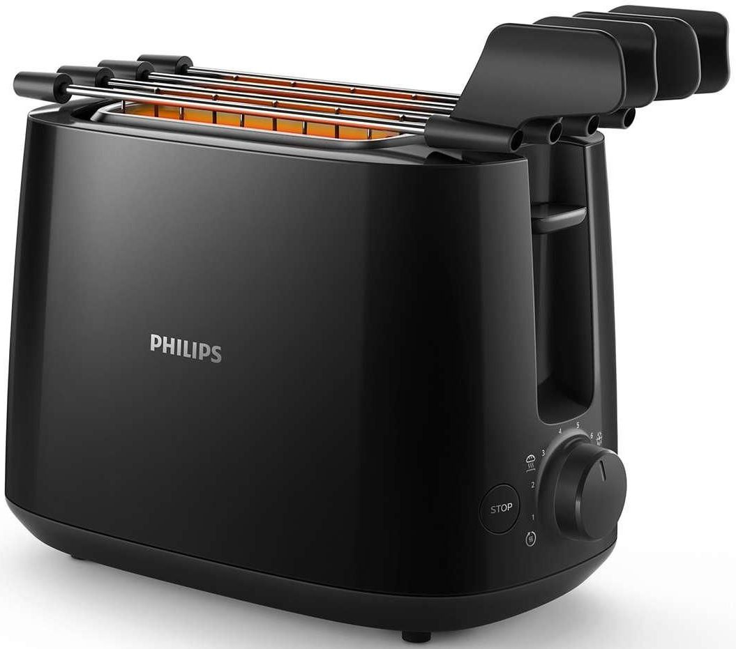 

Тостер Philips HD2583/90 черный, Тостер Philips HD2583/90