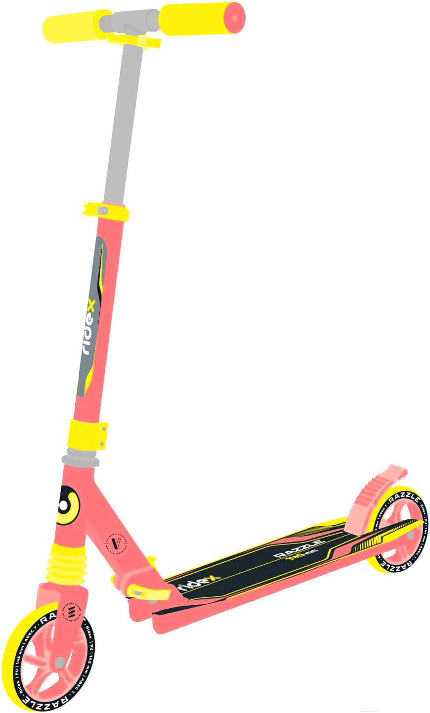 

Самокат Ridex Razzle Coral/Yellow