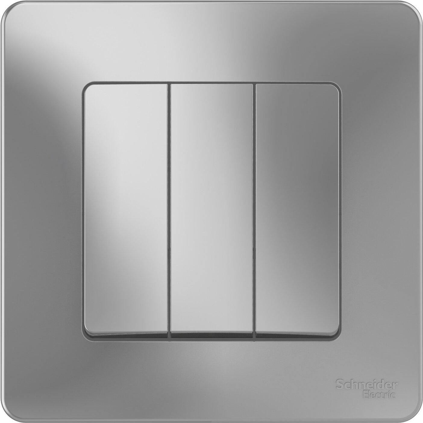 

Выключатель Schneider Electric Blanca алюминий [BLNVS100503], Blanca