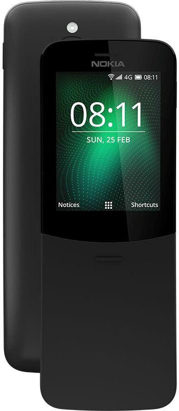 

Мобильный телефон Nokia 8110 4G Dual SIM (черный), 8110 4G Dual SIM (черный)